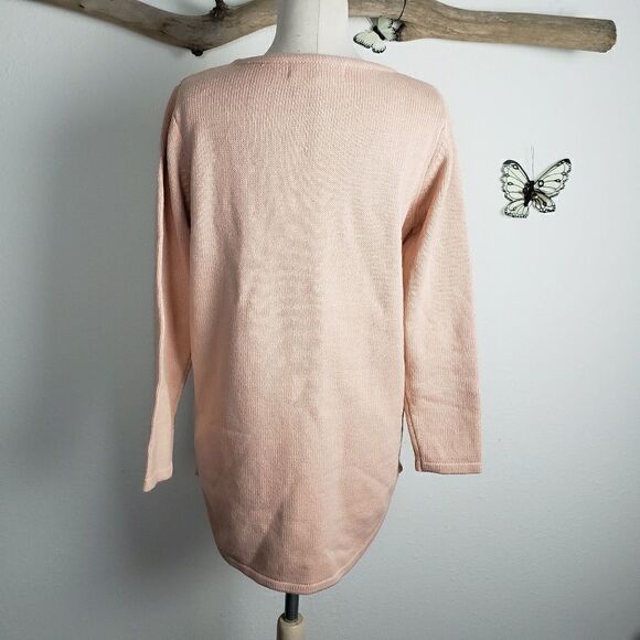 Elliatt by Revolve blush scoop hem tunic sweater - Picture 6 of 7